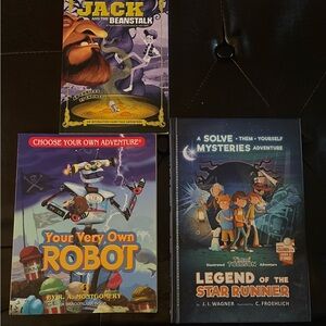 Scholastic Kids Book Set - Create Your Own Adventure / Brand New /